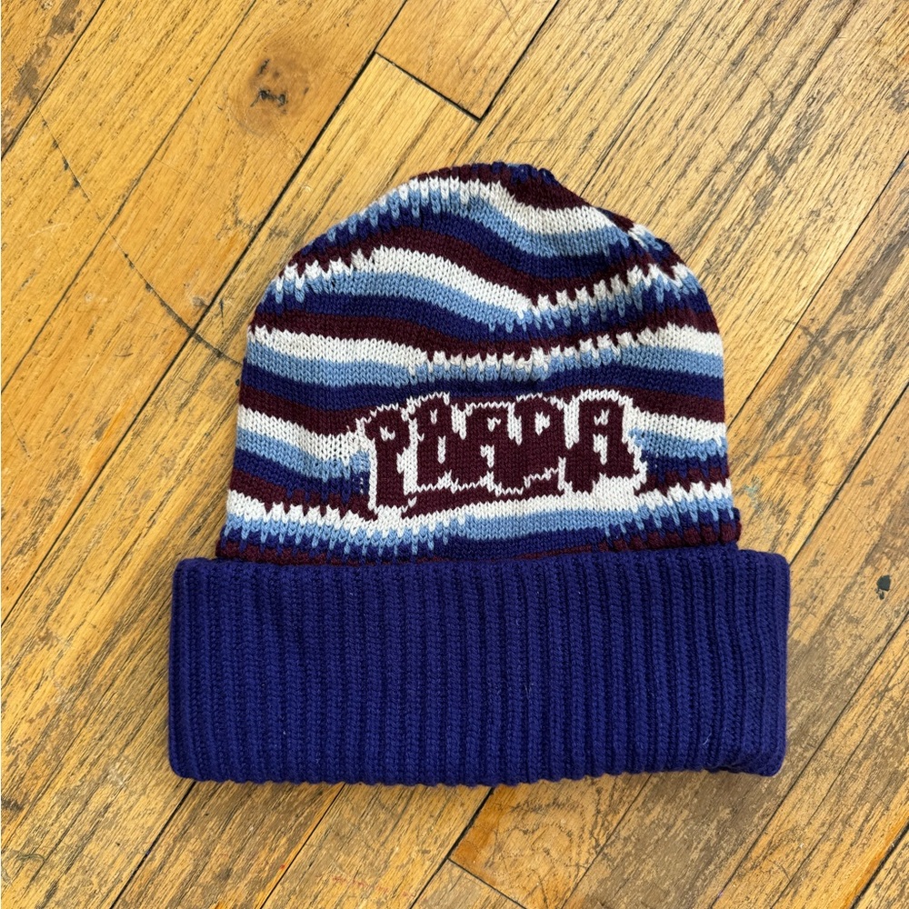 Prada Striped Beanie